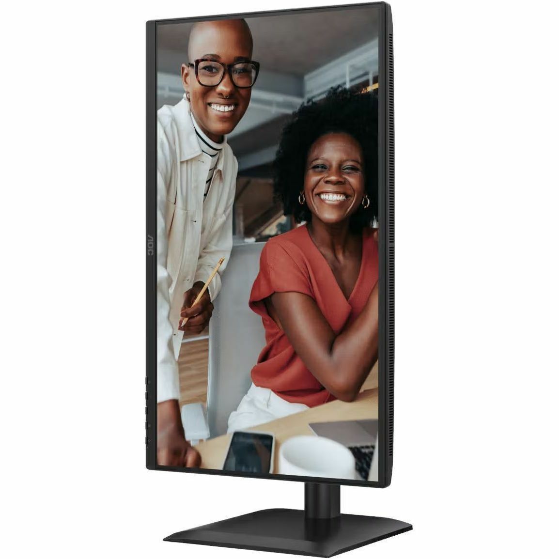 AOC 24E4UJ 24" Class Full HD LED Monitor - 16:9 - Black