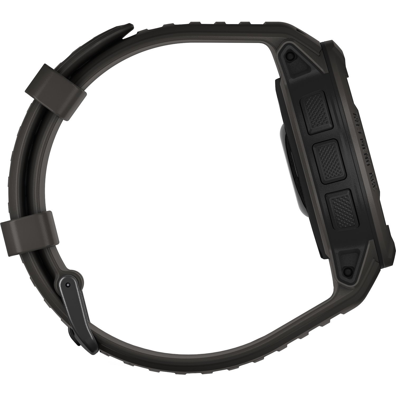 Garmin Instinct 2 Smart Watch - Graphite Body Color - Fiber Reinforced Polymer Case Material - Silicone Band Material