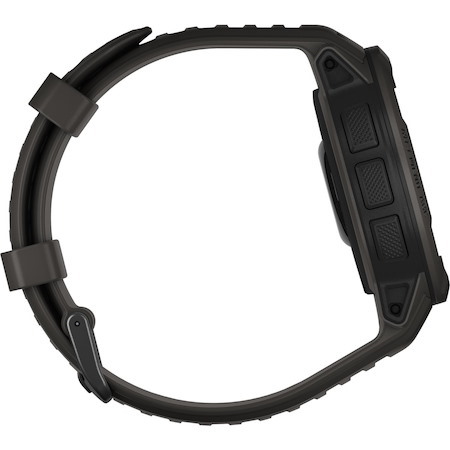 Garmin Instinct 2 Smart Watch - Graphite Body Color - Fiber Reinforced Polymer Case Material - Silicone Band Material