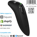 Socket Mobile SocketScan S740 Handheld Barcode Scanner - Wireless Connectivity - Black