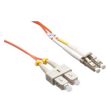 Axiom LC/SC Multimode Duplex OM1 62.5/125 Fiber Optic Cable 40m - TAA Compliant