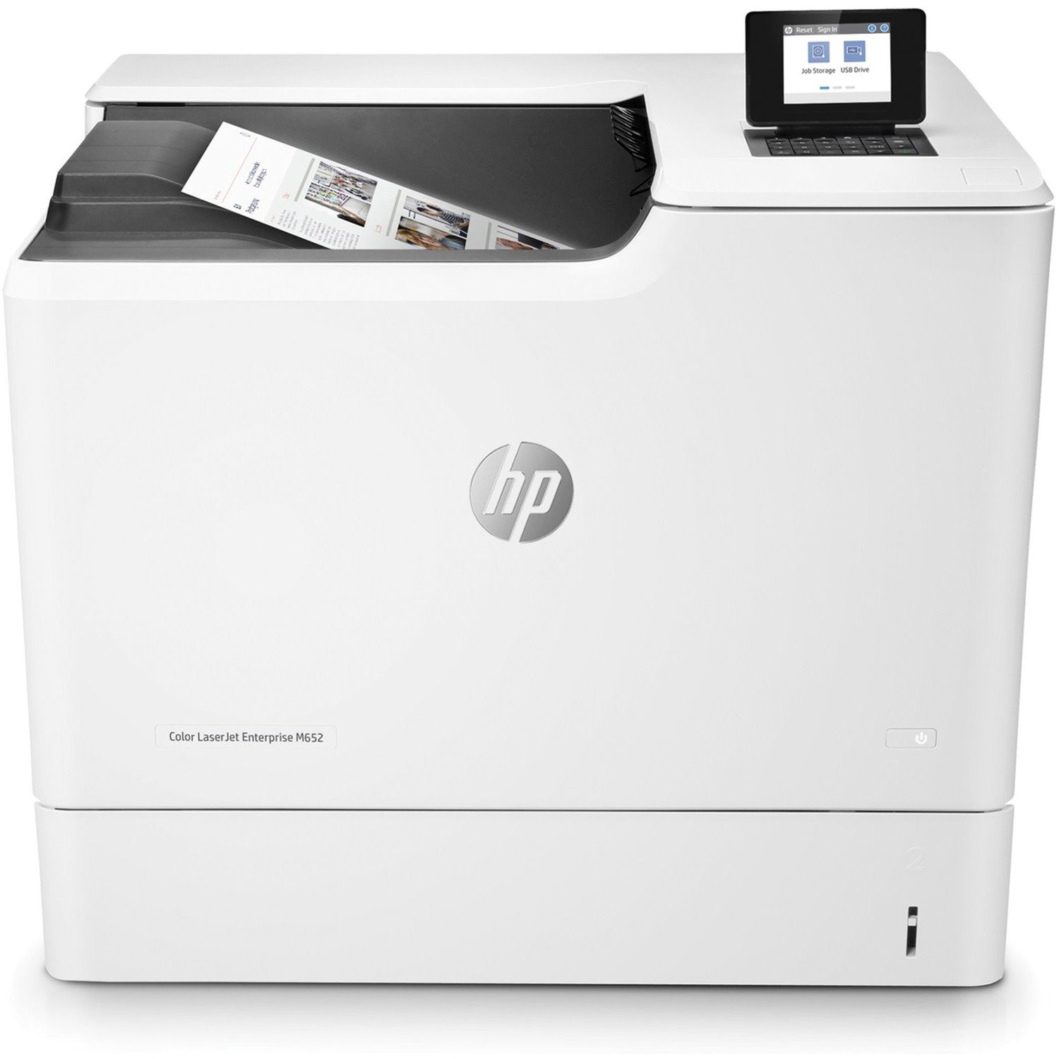 HP LaserJet M652n Desktop Laser Printer - Colour