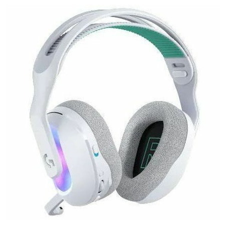 Logitech G522 Wired/Wireless Over-the-ear, Over-the-head Stereo Gaming Headset - White