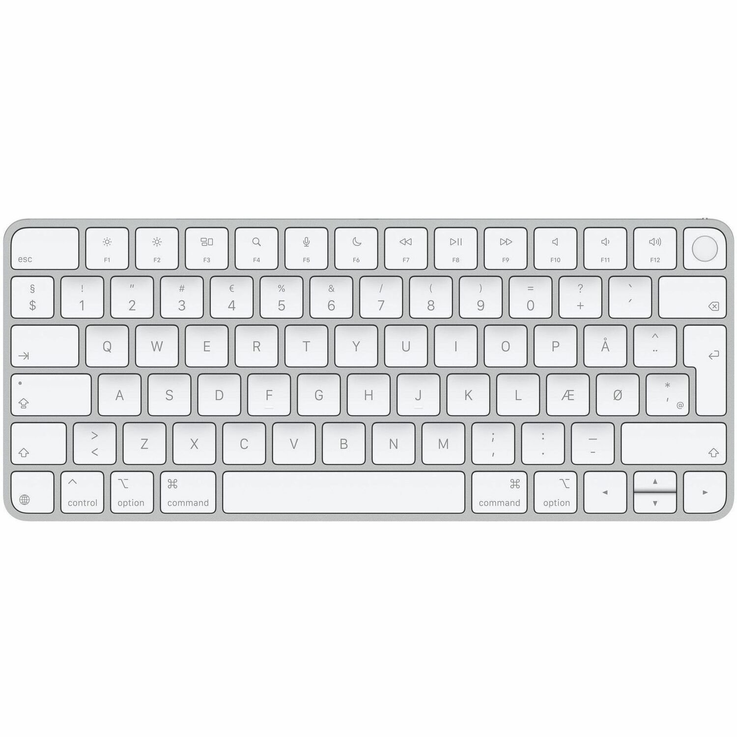 Apple Magic Keyboard With Touch Id Tastatur TRÅDLØS Dansk