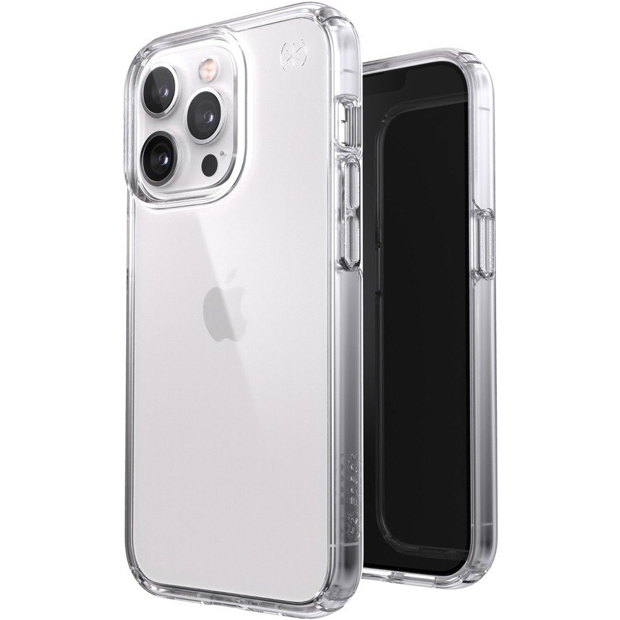 Speck Presidio Perfect-Clear Case for Apple iPhone 13 Pro Smartphone - Clear