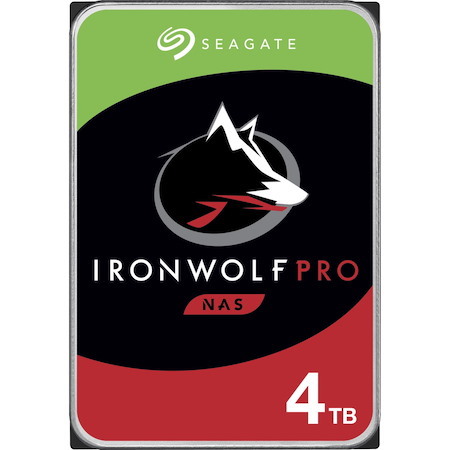 Seagate IronWolf Pro ST4000NE001 4 TB Hard Drive - 3.5" Internal - SATA (SATA/600) - Conventional Magnetic Recording (CMR) Method