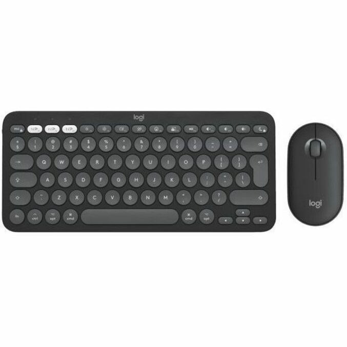 Logitech Pebble 2 Combo for Mac Toetsenbord en muis - QWERTY - Internationaal Engels