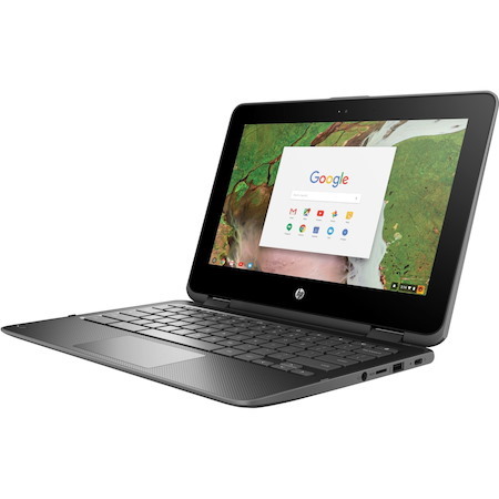 HP Chromebook x360 11 G1 EE 11.6" Touchscreen Convertible 2 in 1 Chromebook - Intel Celeron N3450 - 4 GB - 32 GB Flash Memory - English, French Keyboard