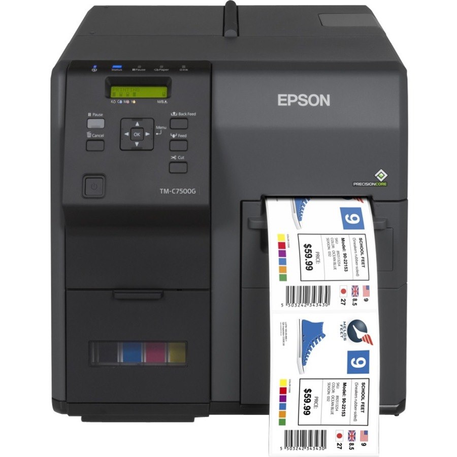 Epson ColorWorks C7500G (312) Industrial Inkjet Printer - Colour - Label Print - USB