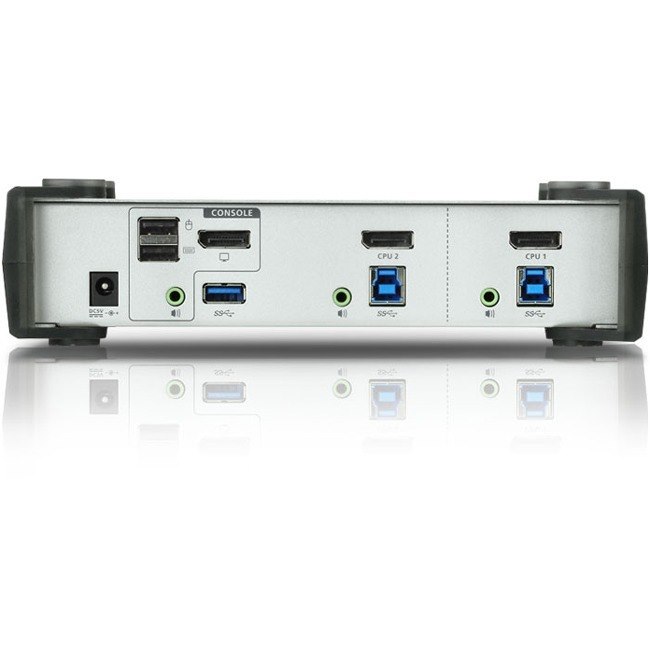 ATEN 2-Port USB 3.0 DisplayPort KVMP Switch-TAA Compliant