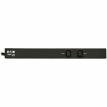 Eaton Tripp Lite Series 5.8kW Single-Phase 200-240V Basic PDU, 10 C13 Outlets, NEMA L6-30P Input, 12 ft. (3.66 m) Cord, 1U Rack-Mount