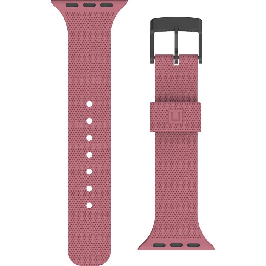Urban Armor Gear [U] DOT Silicone Strap for Apple Watch - Dusty Rose