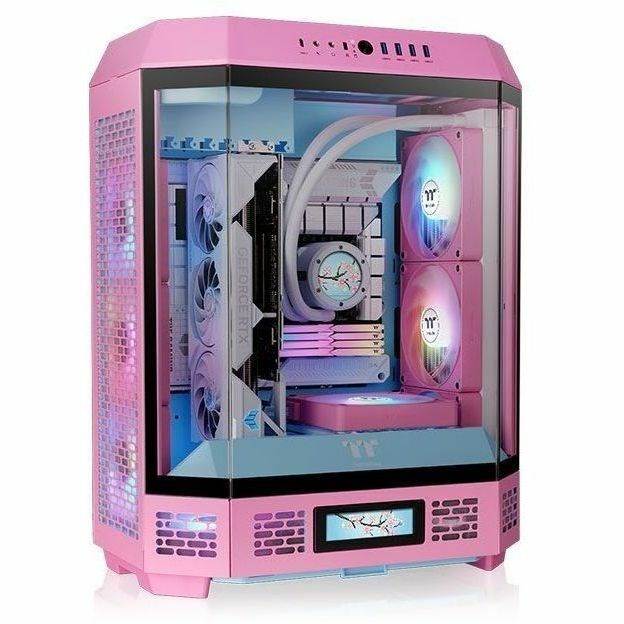 Thermaltake The Tower 600 Bubble Pink Mid Tower Chassis