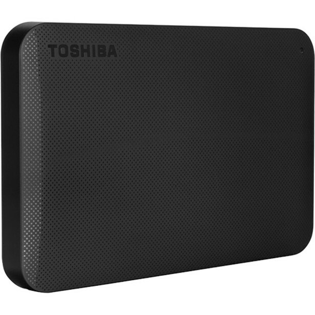 Toshiba Canvio 1 TB Portable Hard Drive - External - Patterned Black