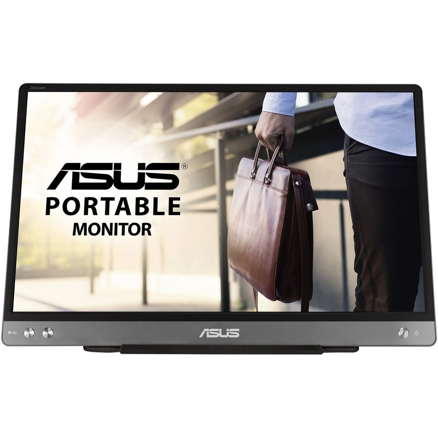 Asus ZenScreen MB14AC 14" Class Full HD LCD Monitor - 16:9 - Dark Grey