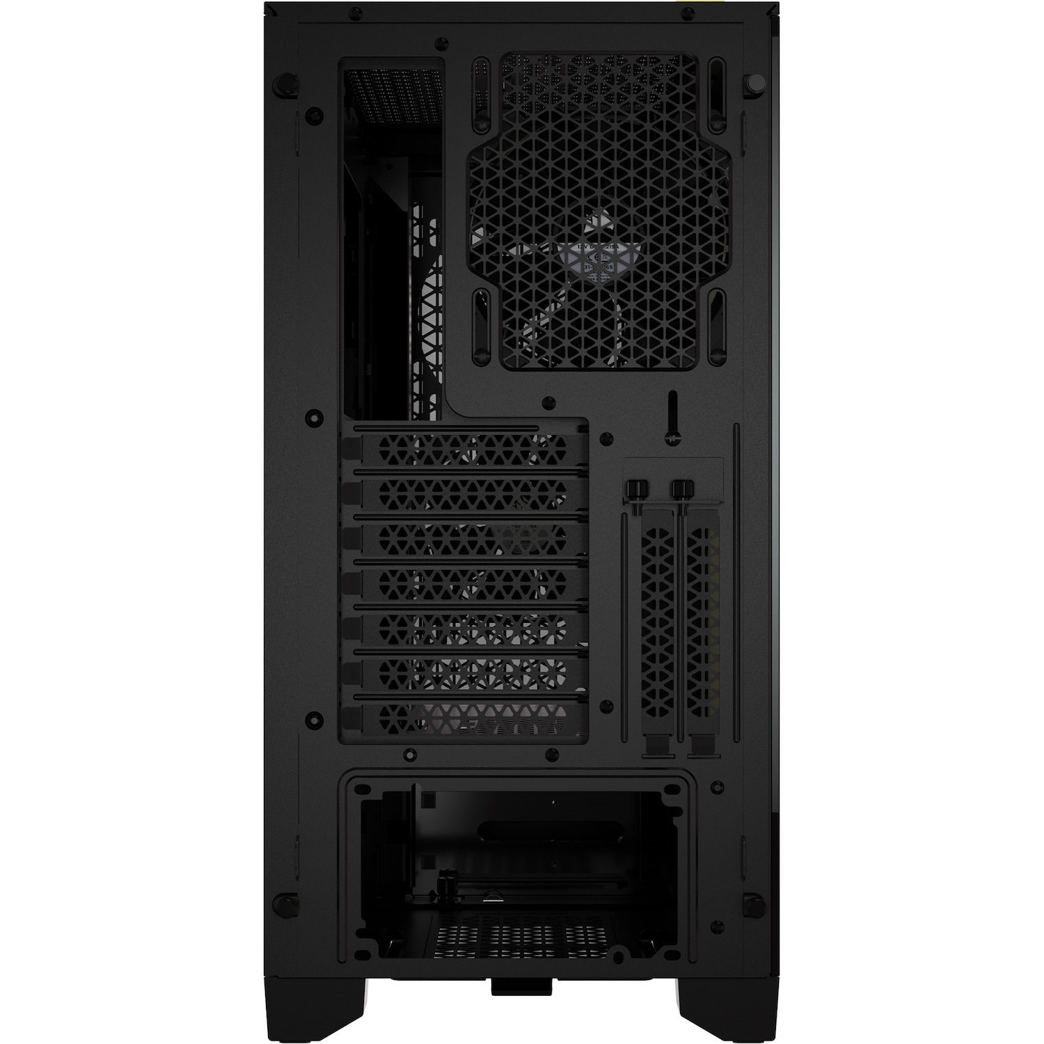 Corsair AIRFLOW Computer Case - ATX Motherboard Supported - Mid-tower - Steel, Tempered Glass, Plastic - Black