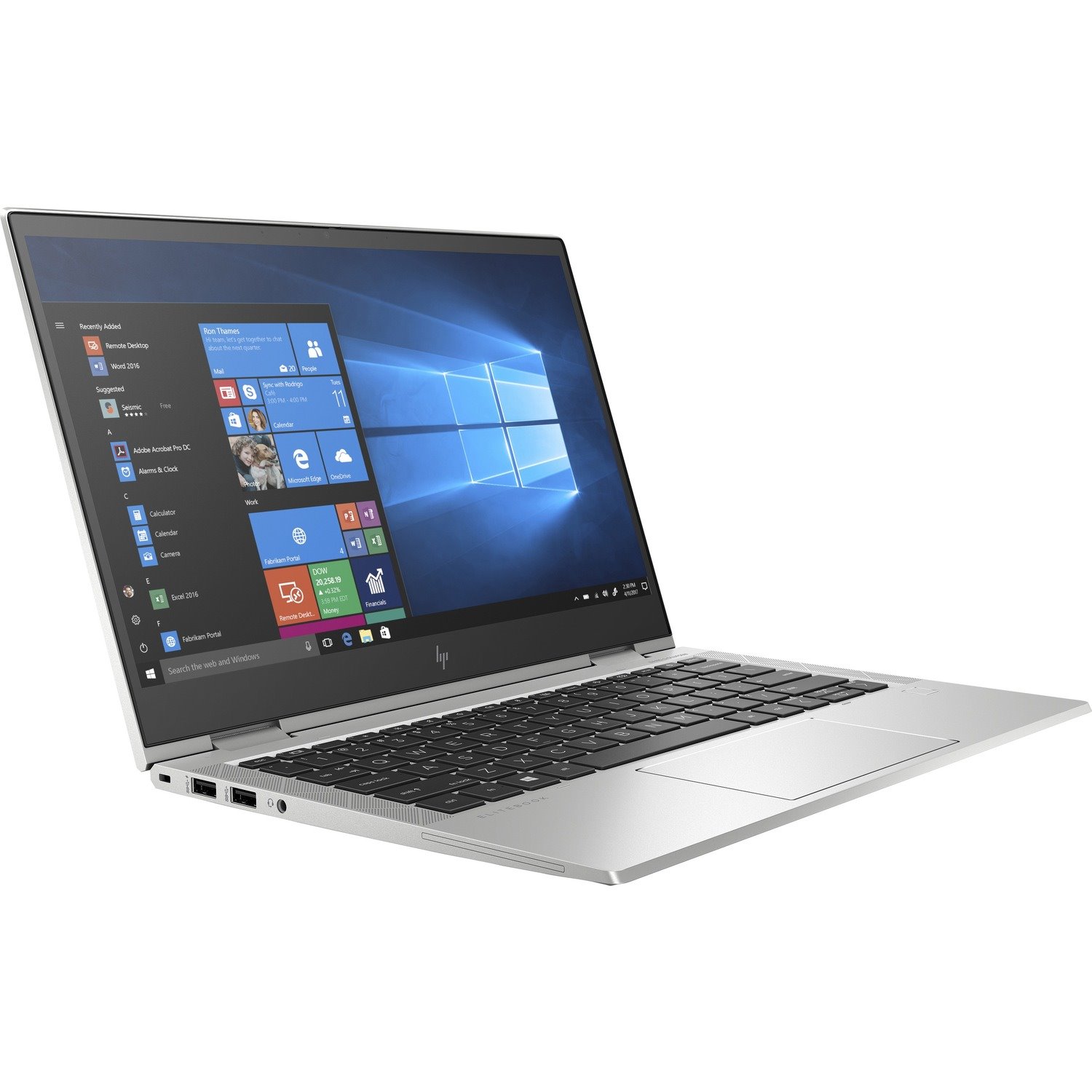 HP EliteBook x360 830 G7 13.3" Touchscreen Convertible 2 in 1 Notebook - Full HD - Intel Core i5 10th Gen i5-10310U - 16 GB - 512 GB SSD - English, French Keyboard