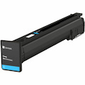 Lexmark Original Laser Toner Cartridge - Box - Return Program - Cyan - 1 / Each