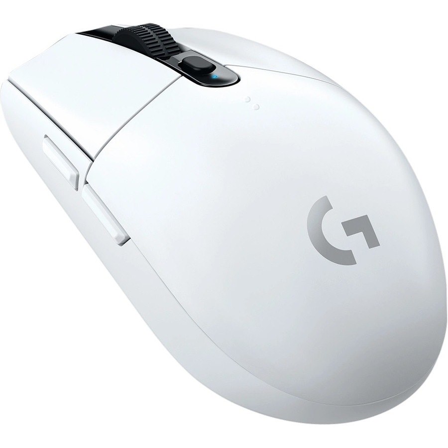 Logitech LIGHTSPEED G305 Gaming Mouse - Wi-Fi - USB - Optical - 6 Button(s) - White