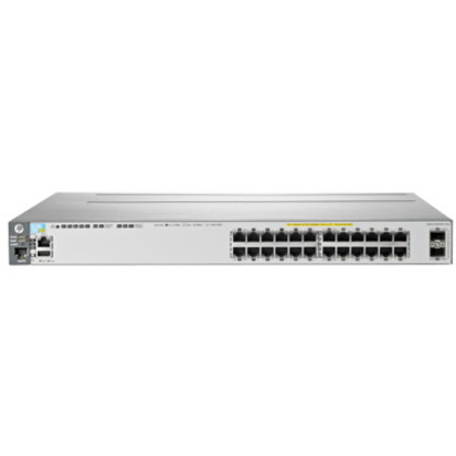 HPE E3800 E3800-24G-PoE+-2XG 24 Ports Manageable Layer 3 Switch - 10 Gigabit Ethernet, Gigabit Ethernet, Fast Ethernet - 10/100/1000Base-T, 10GBase-T