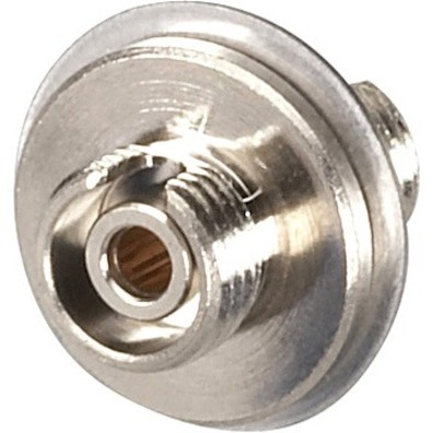 Black Box Fiber Optic Coupling - Multimode, Simplex, Bronze Sleeve, Round, FC-FC , Silver