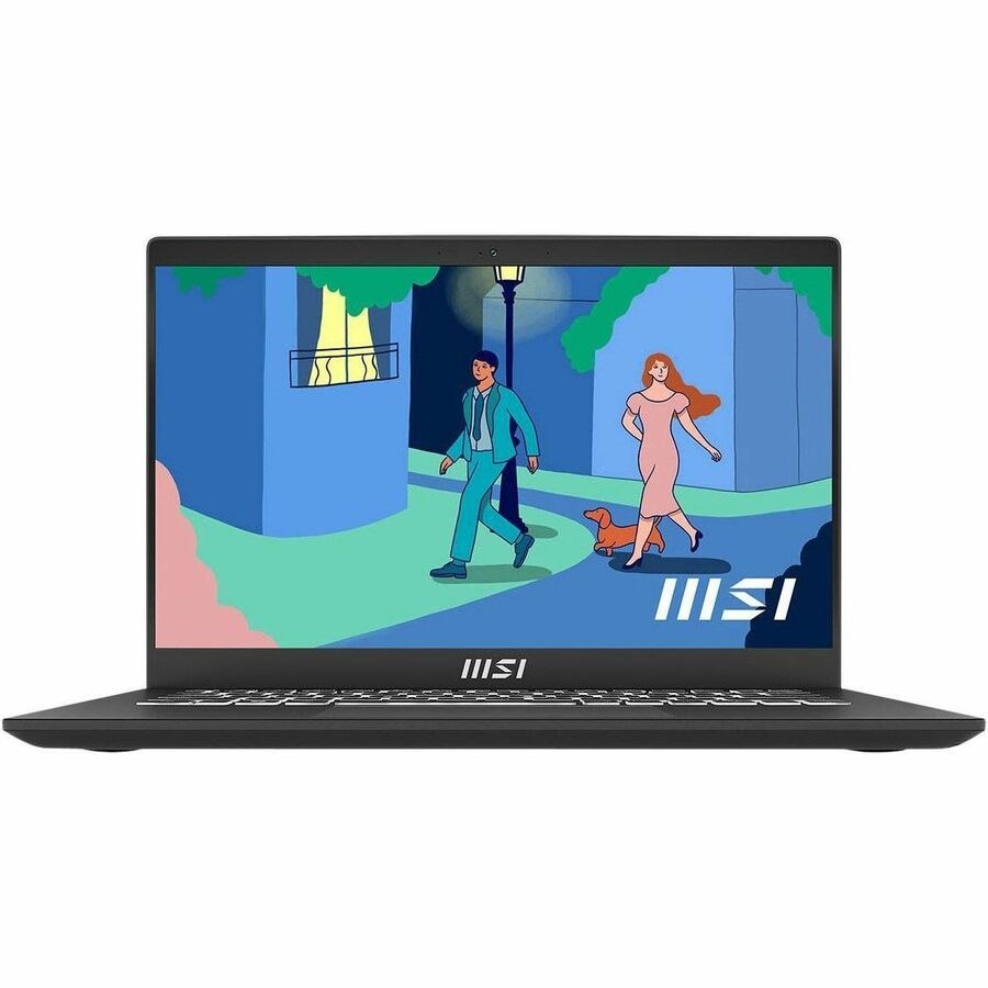 MSI Modern 14 in Ultrabook Laptop, Intel Core i3-1215U, 8GB 128GB SSD - Win 11 Home