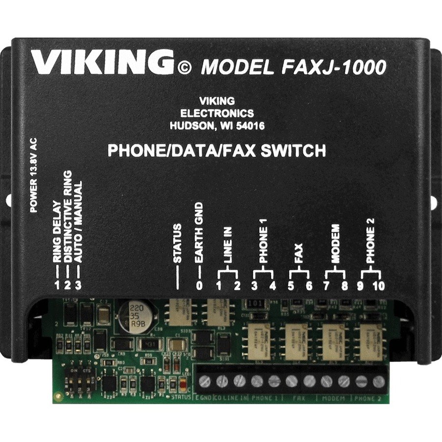 Viking Electronics Faxjack Phone/Fax Switch