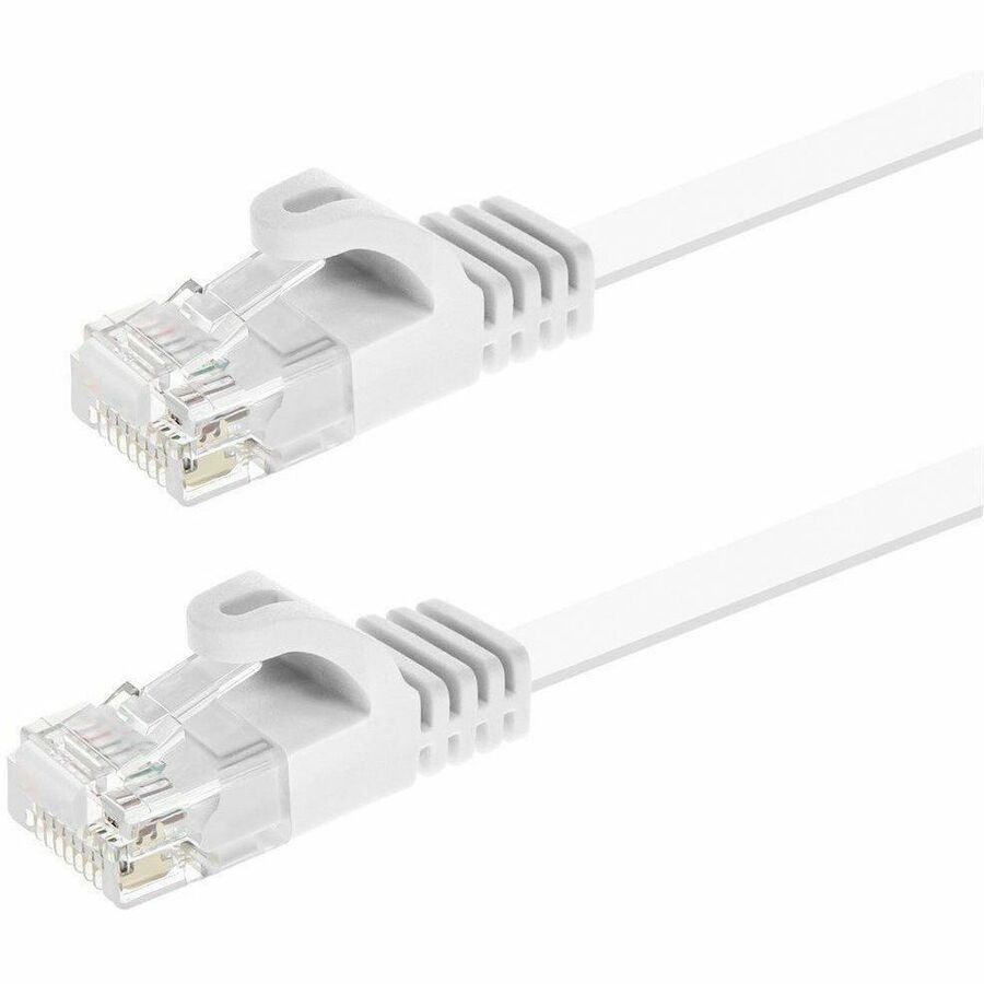 Monoprice Cat6 Patch Cable Flat Design_0.5Ft White