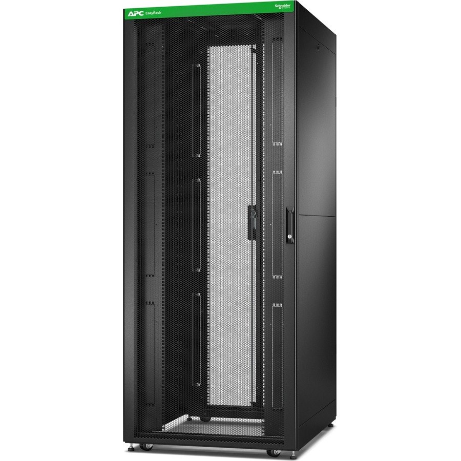 APC by Schneider Electric Easy 42U Bodenstehend Geschlossener Schrank Rackschrank - 482,60 mm Rack Width x 838,20 mm Rack Depth - Schwarz