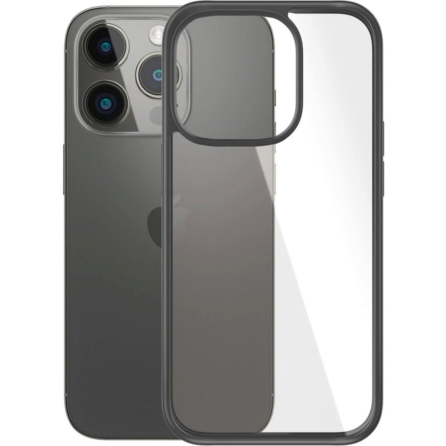 PanzerGlass ClearCase Case for Apple iPhone 14 Pro Smartphone - Black