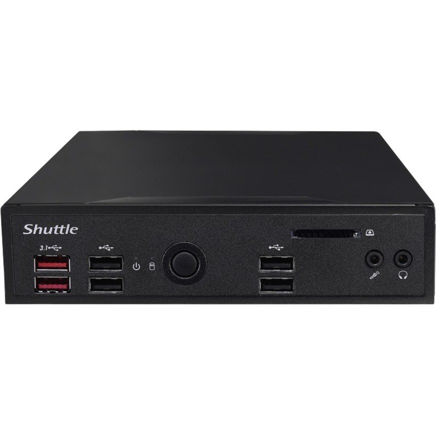 Shuttle XPC slim DS10U3 Barebone System - Slim PC - Intel Core i3 8th Gen i3-8145U 2.10 GHz