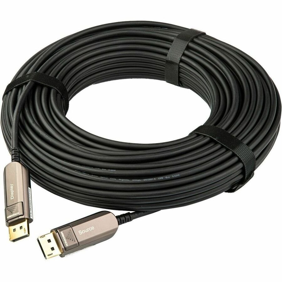 Kramer CLS-AOCDP/UF-50 15.24 m Hybrid Fiber Optic A/V Cable for Audio/Video Device