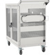 Eaton Tripp Lite Series Multi-Device Charging Cart, 32 USB Ports, iPad and Android Tablets, Wall-Mount Option, White