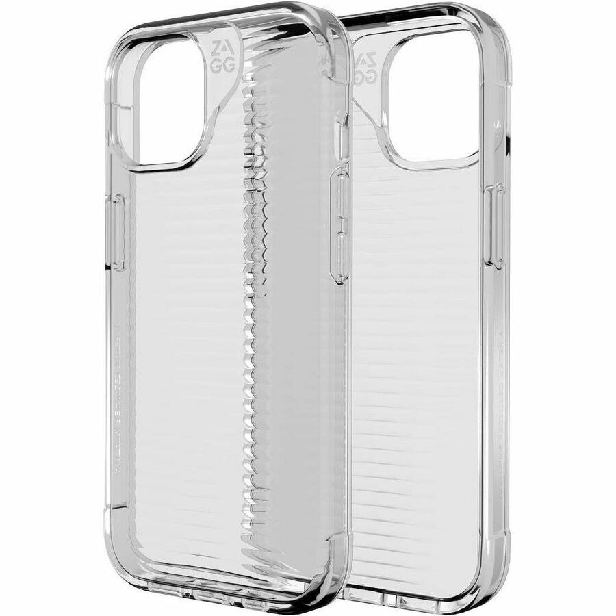ZAGG Luxe Case for Apple iPhone 15, iPhone 14, iPhone 13 Smartphone - Clear