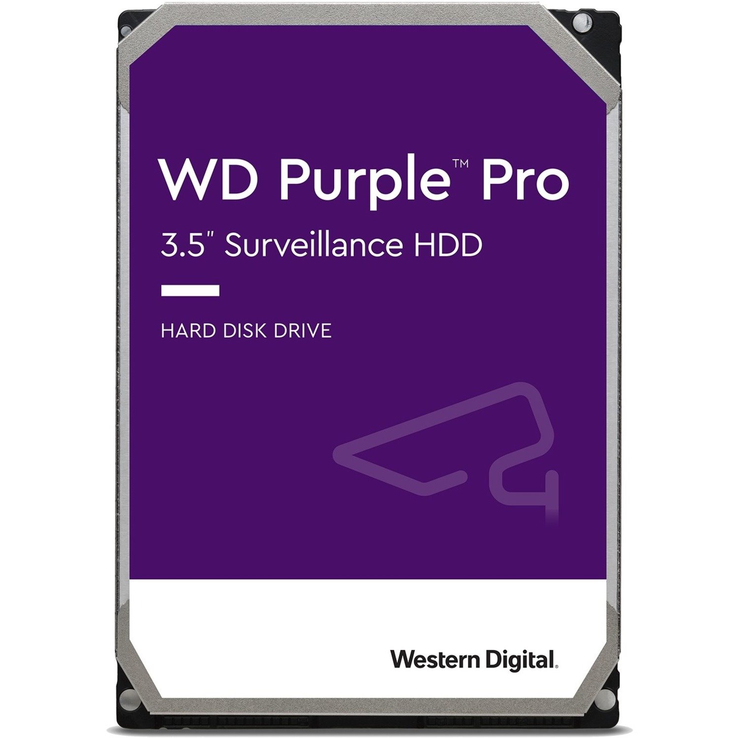 WD Purple Pro WD181PURP 18 TB Hard Drive - 3.5" Internal - SATA (SATA/600) - Conventional Magnetic Recording (CMR) Method