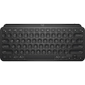 Logitech MX Keys Mini Minimalist Wireless Illuminated Keyboard, Compact, Bluetooth, Backlit, USB-C, Black