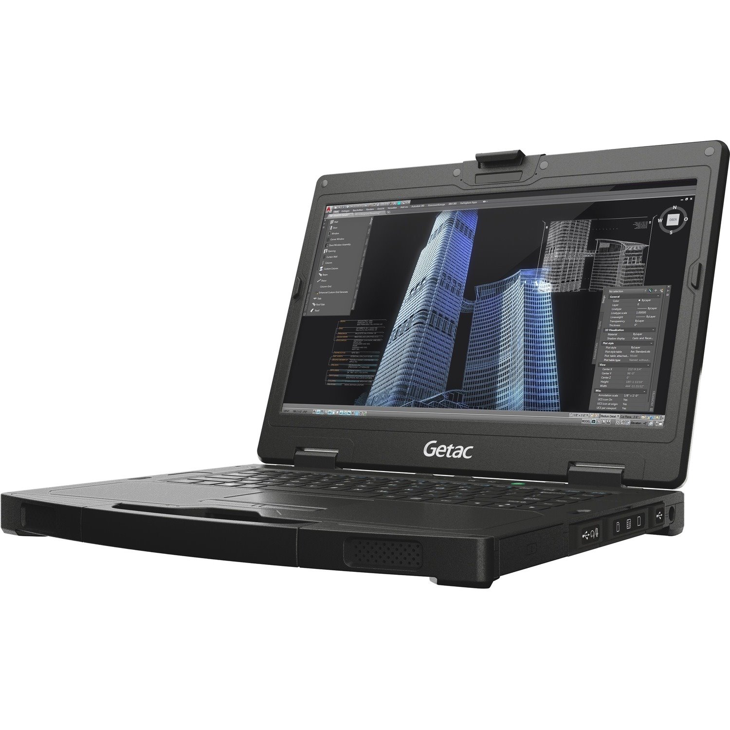 Getac S410 14" Touchscreen Notebook - Intel Core i5 6th Gen i5-6200U - 4 GB - 500 GB HDD - TAA Compliant
