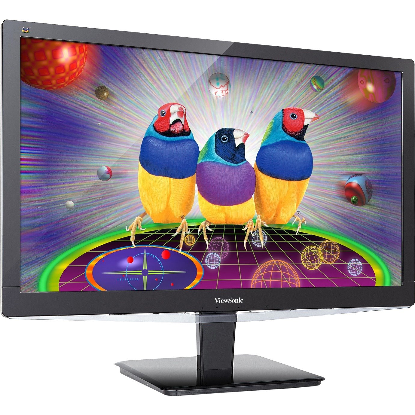 ViewSonic VX2475Smhl-4K 24" Class 4K UHD LCD Monitor - 16:9 - Black