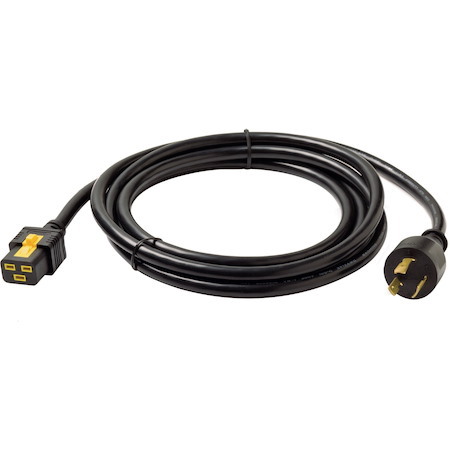APC NetShelter Power Cord, Locking, IEC C19 to NEMA L5-20P, 3.0m