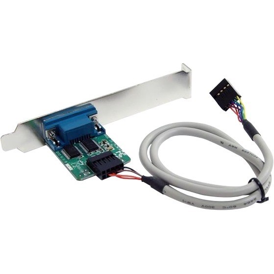 StarTech.com Motherboard Serial Port - Internal - 1 Port - Bus Powered - FTDI USB to Serial Adapter - USB to RS232 Adapter