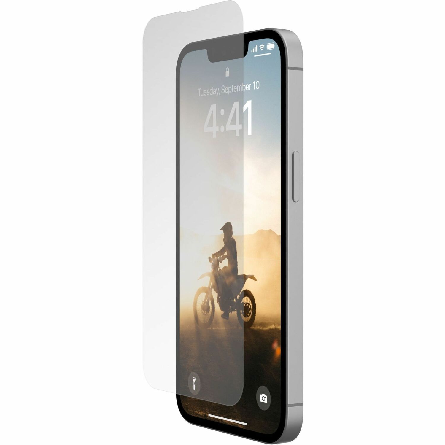 Urban Armor Gear Glass Gehard glas Schermbescherming voor Apple iPhone 16e - Glashelder