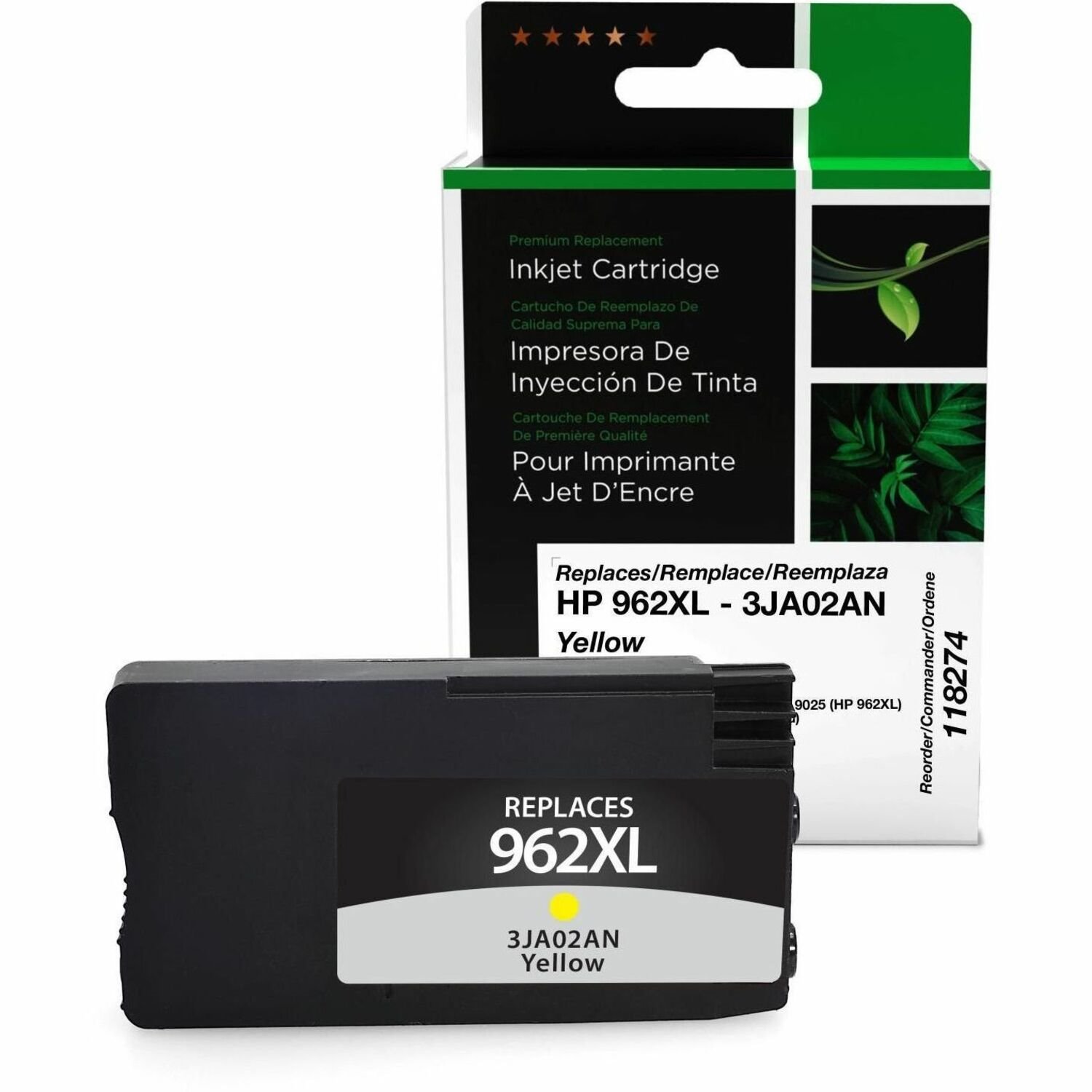 Clover Imaging Remanufactured High Yield Yellow Ink Cartridge for HP 962XL (3JA02AN)