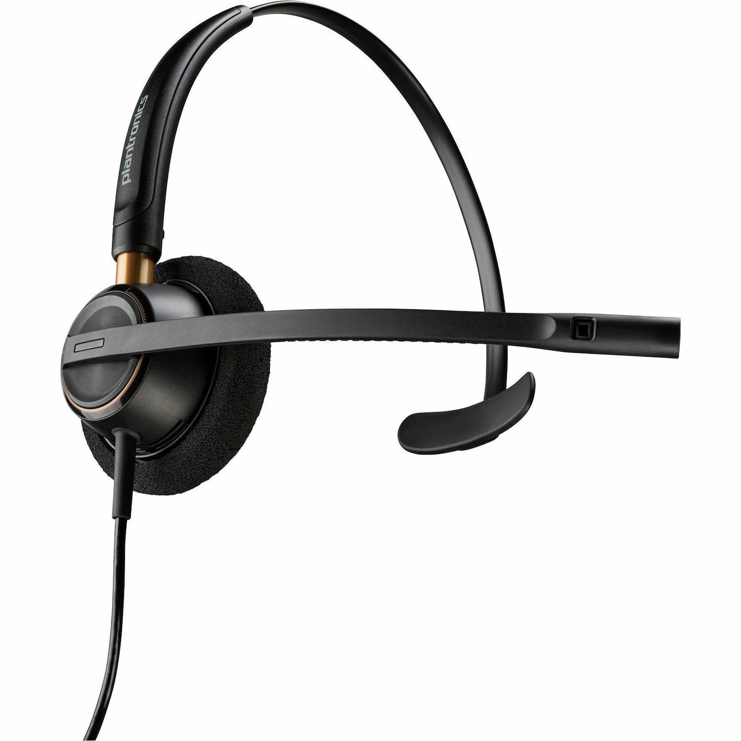 Poly EncorePro 510 Wired Over-the-head Mono Headset - Black