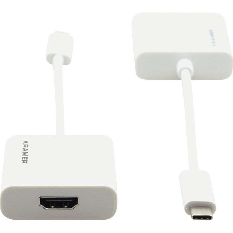 Kramer 17 cm HDMI/USB A/V Cable for Audio/Video Device, Monitor, Desktop Computer, Notebook, MacBook, Chromebook