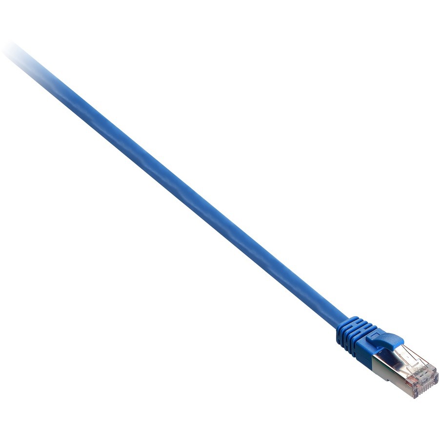 V7 Cat5e STP 3M Blue Patch