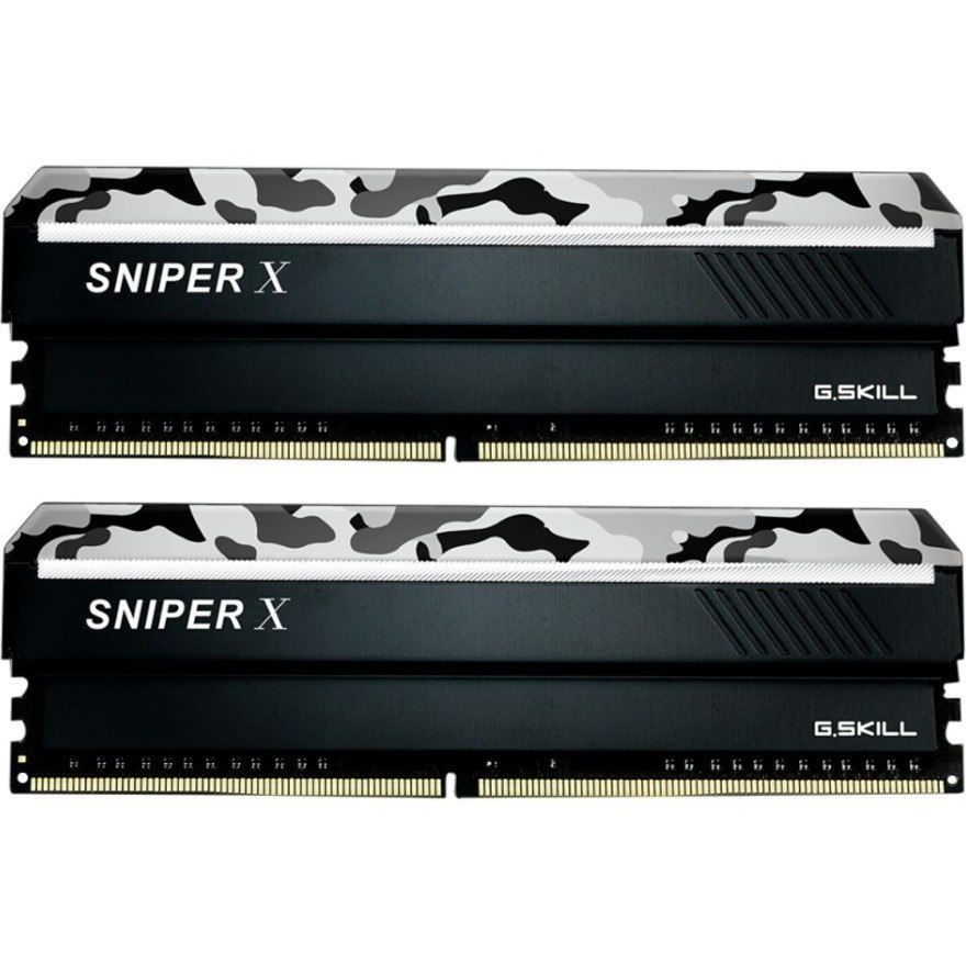 G.SKILL Sniper X RAM Module - 16 GB (2 x 8GB) - DDR4-3600/PC4-28800 DDR4 SDRAM - 3600 MHz - CL19 - 1.35 V