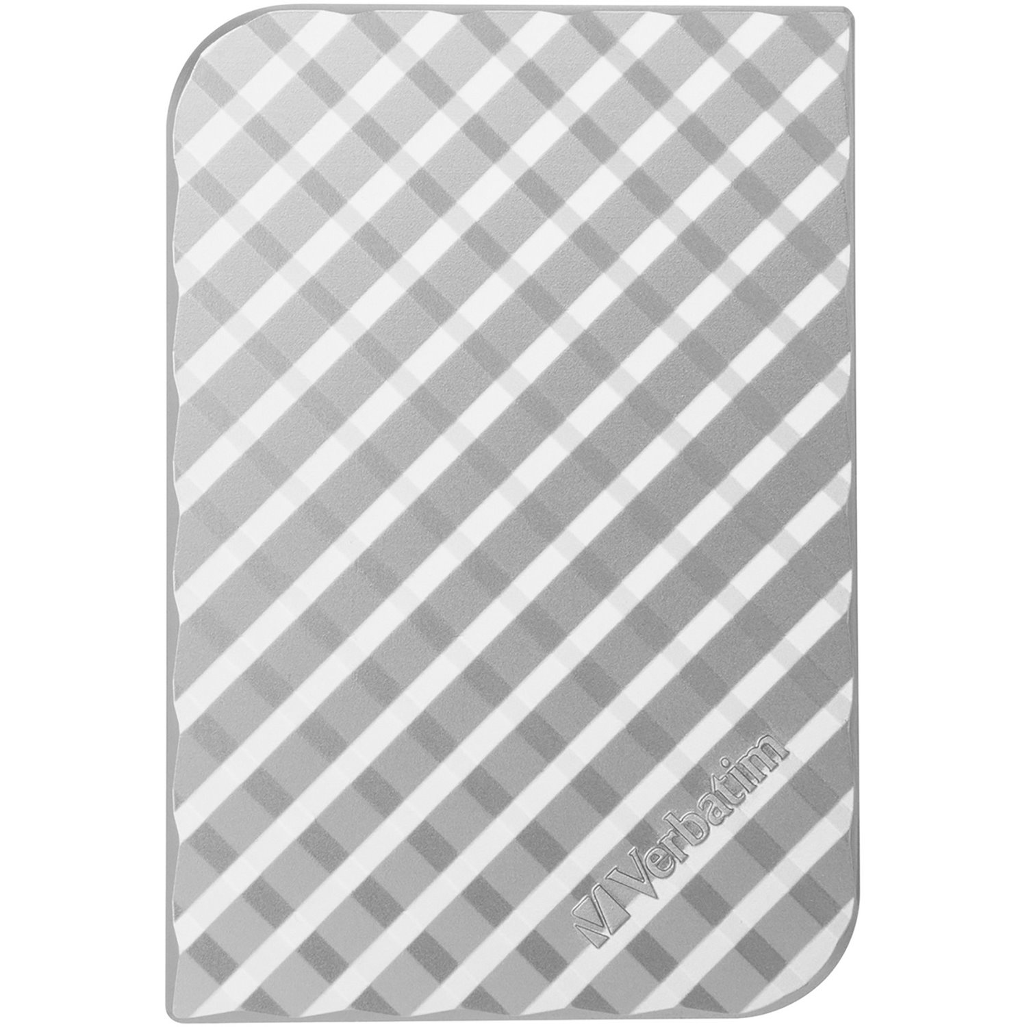 Verbatim 2TB Store 'n' Go Portable Hard Drive, USB 3.0 - Diamond Silver