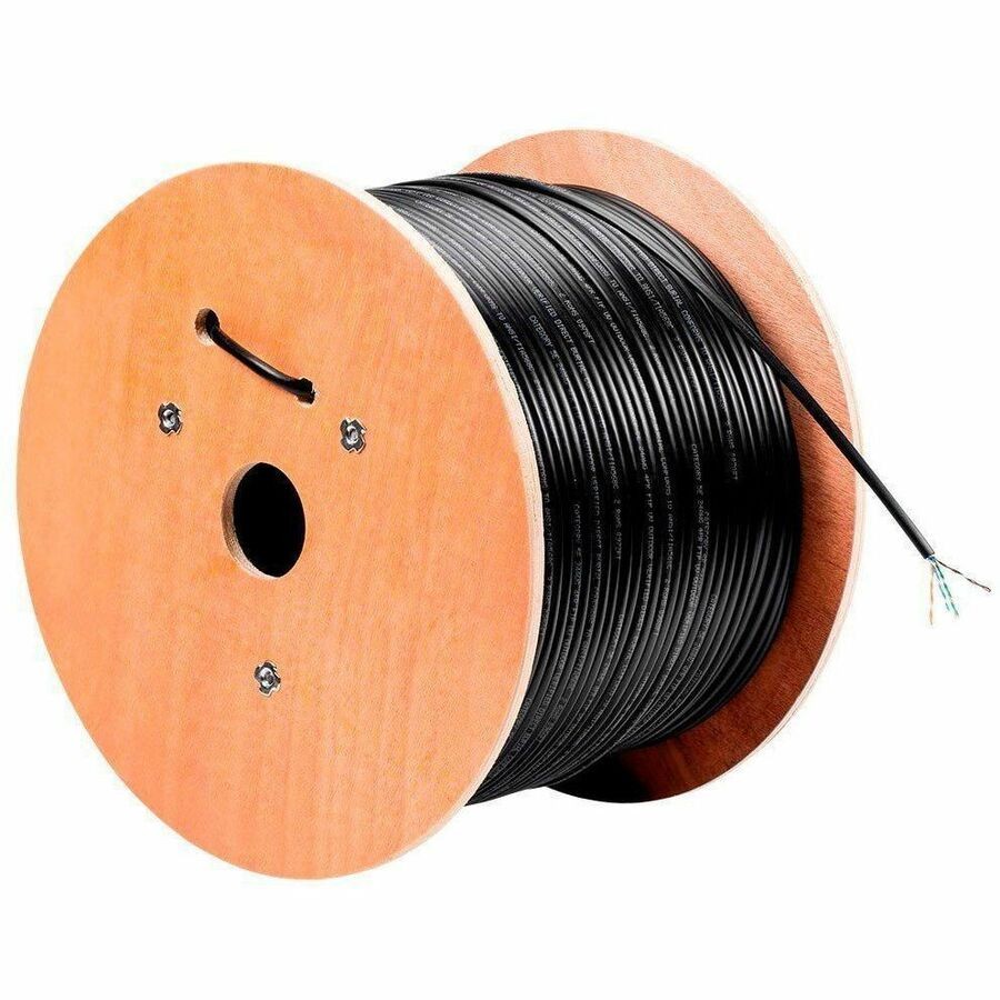 Monoprice Cat5e Ethernet Bulk Cable 1000FT_ Black