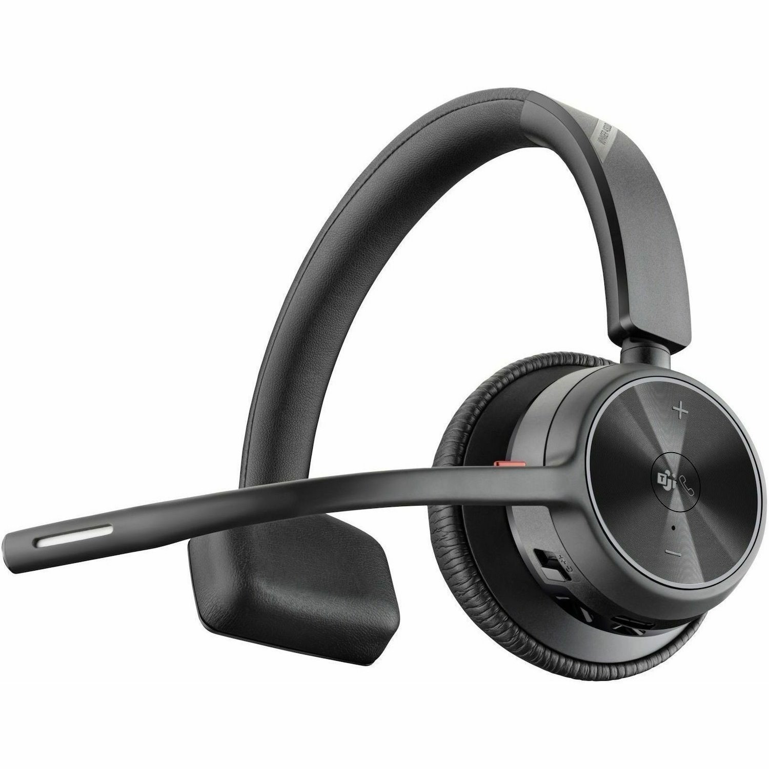 Poly Voyager 4300 UC 4310 Bedraad/draadloos Over het hoofd, Op het oor Mono Headset - Zwart