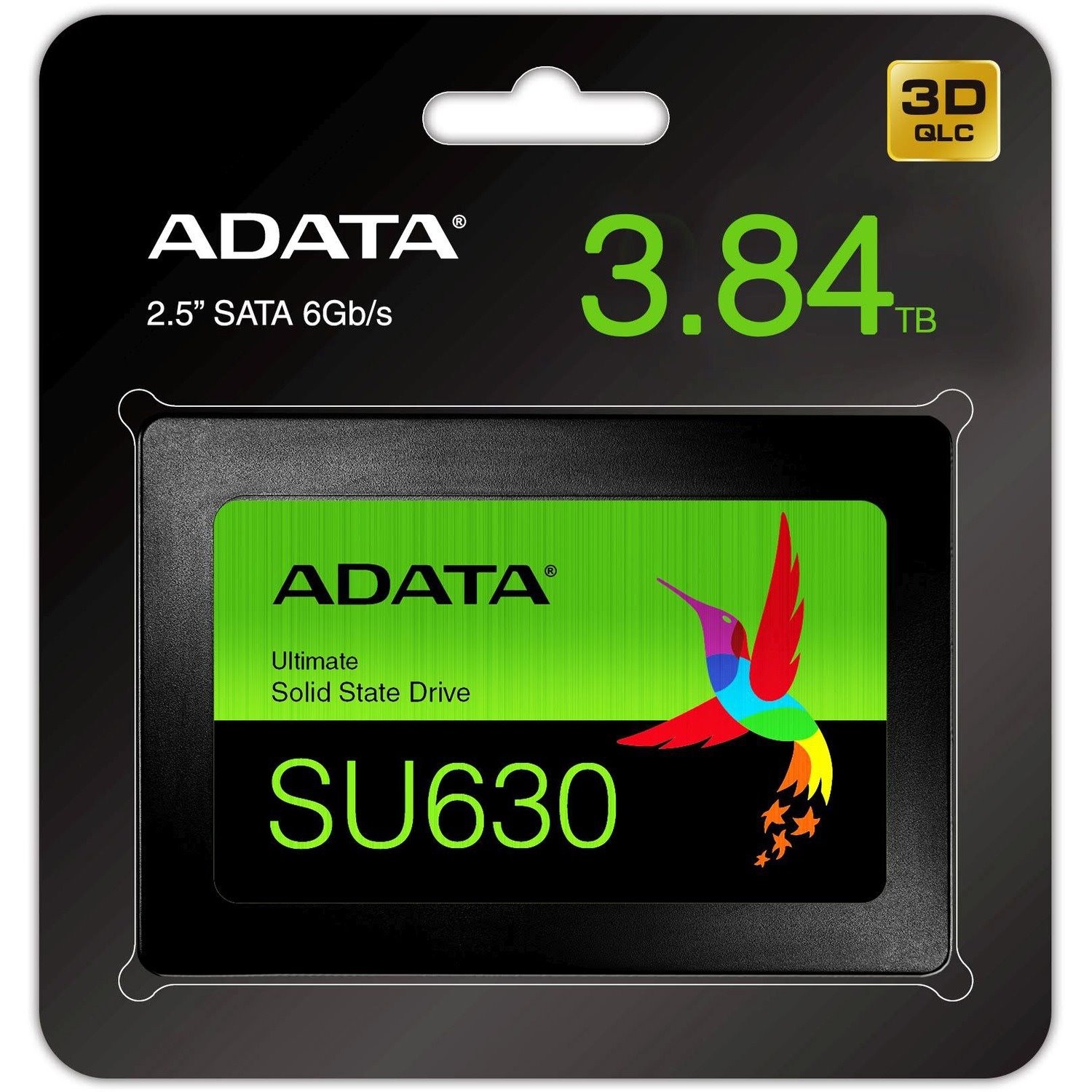 Adata Ultimate SU630 ASU630SS-3T84Q-R 3.84 TB Solid State Drive - 2.5" Internal - SATA (SATA/600)